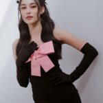 Tisanart Sornsuek Instagram - 🖤💗โบค่ะ โบค่ะ 🎀 มาคนเดียว