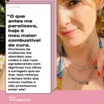 Titi Müller Instagram - “Ainda estamos aprendendo a diferenciar relacionamento ruim de violento”, diz a apresentadora Titi Müller (@titimuller_). Ela se tornou uma voz importante sobre a proteção e os direitos das mulheres depois de denunciar o ex-marido e pai de seu filho por violência doméstica. Titi conta que não foi fácil ter coragem de falar – e por isso a informação e apoio de outras mulheres são fundamentais nesse processo. “O que antes me paralisava hoje é meu maior combustível de cura. Me abordam nas redes e nas ruas agradecendo a coragem que eu tive. Isso reforça que somos muitas e não precisamos estar sós”, contou à Tpm. “Se alguma pessoa próxima estiver passando por uma situação parecida, acolha. Segure na mão e ofereça escuta”. Arrasta pra ler seu depoimento! Foto: Reprodução / Instagram