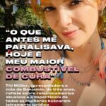 Titi Müller Instagram - “Ainda estamos aprendendo a diferenciar relacionamento ruim de violento”, diz a apresentadora Titi Müller (@titimuller_). Ela se tornou uma voz importante sobre a proteção e os direitos das mulheres depois de denunciar o ex-marido e pai de seu filho por violência doméstica. Titi conta que não foi fácil ter coragem de falar – e por isso a informação e apoio de outras mulheres são fundamentais nesse processo. “O que antes me paralisava hoje é meu maior combustível de cura. Me abordam nas redes e nas ruas agradecendo a coragem que eu tive. Isso reforça que somos muitas e não precisamos estar sós”, contou à Tpm. “Se alguma pessoa próxima estiver passando por uma situação parecida, acolha. Segure na mão e ofereça escuta”. Arrasta pra ler seu depoimento! Foto: Reprodução / Instagram