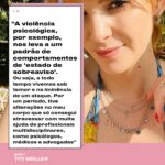 Titi Müller Instagram - “Ainda estamos aprendendo a diferenciar relacionamento ruim de violento”, diz a apresentadora Titi Müller (@titimuller_). Ela se tornou uma voz importante sobre a proteção e os direitos das mulheres depois de denunciar o ex-marido e pai de seu filho por violência doméstica. Titi conta que não foi fácil ter coragem de falar – e por isso a informação e apoio de outras mulheres são fundamentais nesse processo. “O que antes me paralisava hoje é meu maior combustível de cura. Me abordam nas redes e nas ruas agradecendo a coragem que eu tive. Isso reforça que somos muitas e não precisamos estar sós”, contou à Tpm. “Se alguma pessoa próxima estiver passando por uma situação parecida, acolha. Segure na mão e ofereça escuta”. Arrasta pra ler seu depoimento! Foto: Reprodução / Instagram