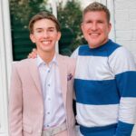 Todd Chrisley Instagram - I couldn’t be more proud of our baby @graysonchrisley , his first homecoming and we are so blessed and grateful that God chose us to parent this wonderful young man, Go with God always son.