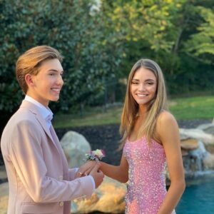 Todd Chrisley Instagram - I couldn’t be more proud of our baby @graysonchrisley , his first homecoming and we are so blessed and grateful that God chose us to parent this wonderful young man, Go with God always son.
