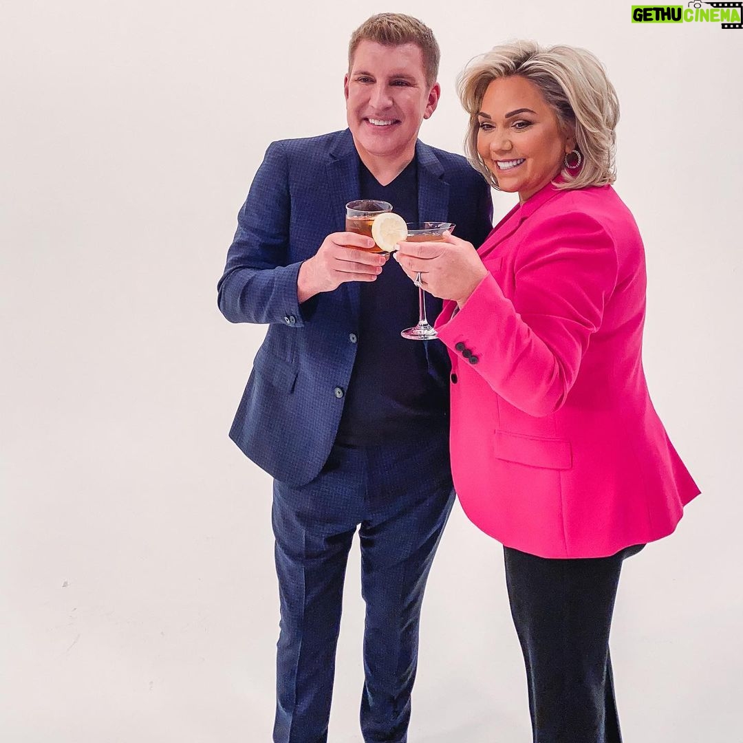 Todd Chrisley Instagram - WE’RE BACK! On this weeks episode of #chrisleyconfessions we are Fresh from celebrating our 25th anniversary, Julie and I reflect on our marriage, first date, deaths in the family, and betrayal. We also provide an update on our lawsuit against the Georgia Department of Revenue and provide more details about the people involved.
