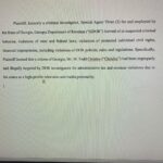 Todd Chrisley Instagram - Good morning everyone , as promised yesterday on Chrisley Confessions, here are some of the excerpts from the lawsuit filed by a former Georgia Dept of Revenue employee , this lawsuit shows what we’ve said occurred since March 2017, please take note of where this former employee states “ The Chrisley’s were targeted because of their celebrity status and the actions taken were criminal “. These kind of people working at the top of Government agencies must be stopped and held accountable so that they don’t destroy other innocent people for their own greed .