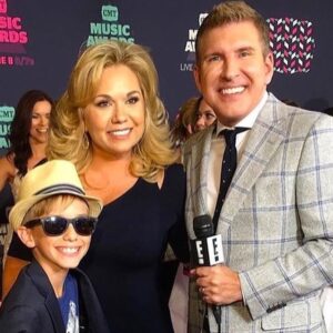 Todd Chrisley Instagram - This day 15 years ago was one of the happiest days of our lives , Grayson came early , scared us to death but after holding him for 10 hours trying to get him to eat he finally latched on and I cried so hard from exhaustion and sheer joy that ourbaby was gonna be fine , hes grown into a wonderful , kind , caring , compassionate young man and I find such peace and joy in knowing that God is going to use him in a great and powerful way in this life , @graysonchrisley I love you with all my heart and soul and lift you up to the lord everyday , I hope this day is a blessing to you because it sure is to your family that loves you to the moon and back , I love you with all my heart and soul son and there just aren’t words to explain how much you mean to me .