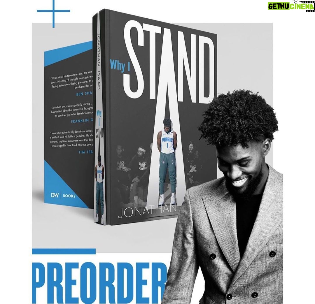 Todd Chrisley Instagram - Beyond blessed and proud to know @jonisaac_01 - The Chrisley’s stand with you! Thank you for using your voice for the better! God is good! • The cover of “Why I Stand” 🙌🏾🙏🏽 Pre-order your copy today at the link in @jonisaac_01 bio! 🙏🏽