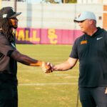 Todd Gurley Instagram – Appreciate the love @usc.fb
Congrats to my guy D Jack on the new job from
GA to LA‼️✌🏾❤️💛 #FightOn