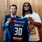 Todd Gurley Instagram – Was so great to have @NFL legend Todd Gurley in the house on Monday night 🏈