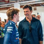 Tom Brady Instagram - I always love being around sports, teamwork and competition. What a fun start to F1 weekend with my friends at @sportsillustrated on Thursday night. @jamiejsalter and his team know how to throw a party and there’s no better city for it as so many things are growing in Miami. Then I was off to track yesterday to see the @williamsracing crew and watch them get dialed in for the sprint. Great seeing you @jv.f1 @logansargeant James Matthews and the entire team and hear about how they’re trying squeeze every second of speed out of the cars this season. F1 competition is TOUGH. Good to luck to everyone on the grid tomorrow, I’m off to LA to get ROASTED 😬