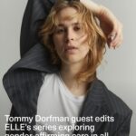 Tommy Dorfman Instagram - Introducing Affirmed, ELLE’s series guest edited by actor and writer @tommy.dorfman that explores gender-affirming care in all its many forms. For Dorfman, who publicly came out as transgender in 2021, affirmation comes from collaborating with other trans artists, like model @memphy, whom she photographed for ELLE. For others featured in Affirmed, like burlesque dancer @jakedupree and comedian @alokvmenon, performing on stage is their safe space. At the link in bio, you’ll find more stories, including an in-depth conversation between #SexEducation’s Dua Saleh (@doitlikedua) and #Yellowjackets’ @liv.hewson about being nonbinary in Hollywood. Plus a deep-dive into the growing number of families fleeing their home states in order to obtain life-saving medical care for their trans children. Access to gender affirmation—of all kinds—is essential, and as Dorfman says, “We can all be part of the road that lies ahead.”