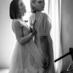 Tommy Dorfman Instagram - i married my best friend and didn’t tell anyone except @hunterabrams who came and photographed us towards the end of last year. we bought our own dresses @doverstreetmarketnewyork where i used to work before acting, and it was perfect. a few weeks ago we decided to say let’s celebrate this our way, so we we something for @voguemagazine and @vogueweddings because we love each other and the world should know!!!! ok???! and if you’re mean to her i’ll 🔪 also BIG thank you @liamnhess and @guiducci @alexandramacon ♡