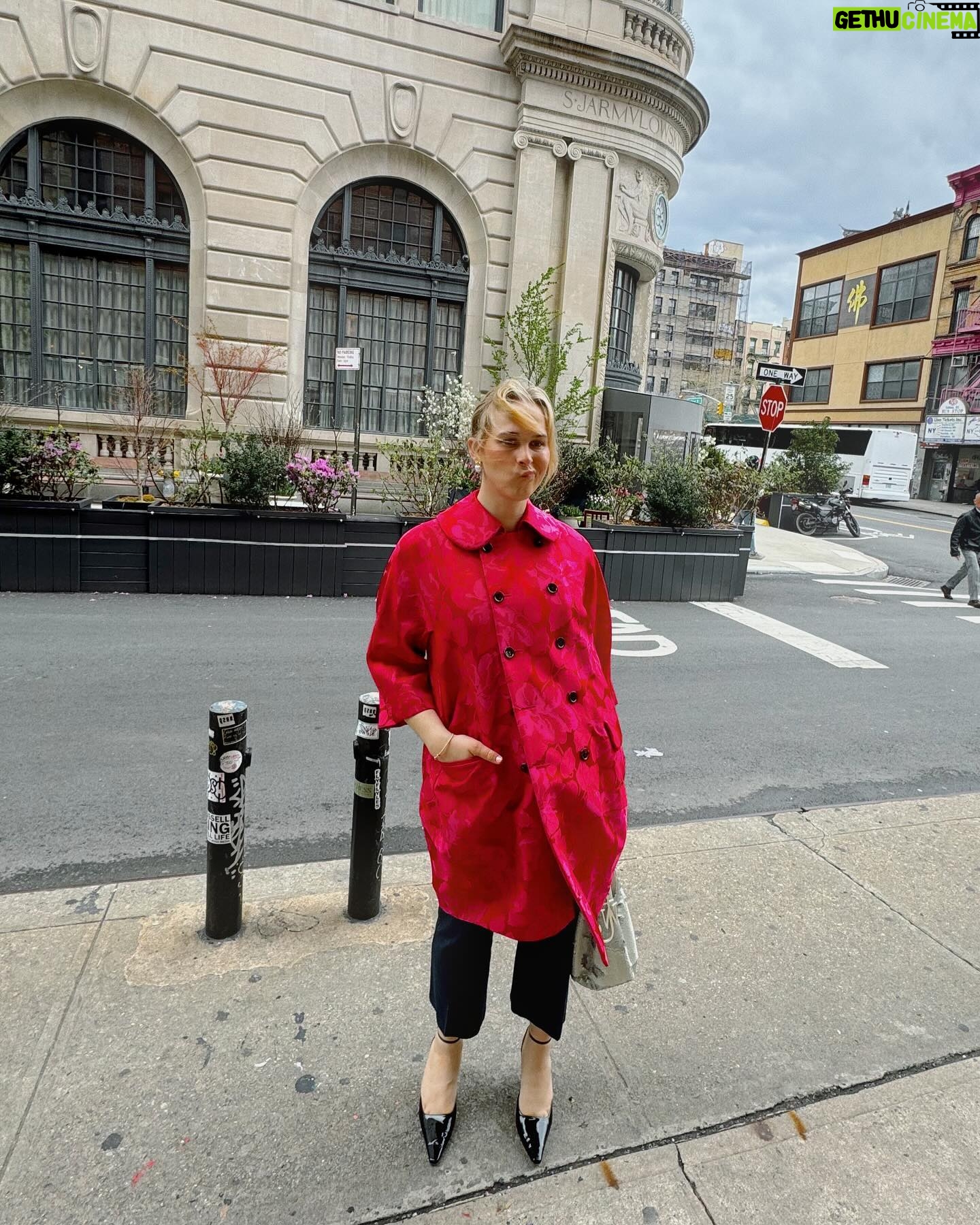 Tommy Dorfman Instagram - sunday best in vintage @commedesgarcons
