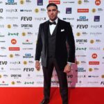 Tommy Fury Instagram – Great night at the Sports Industry Awards. It was an honour to be asked to present an award. Thankyou for having me🖤