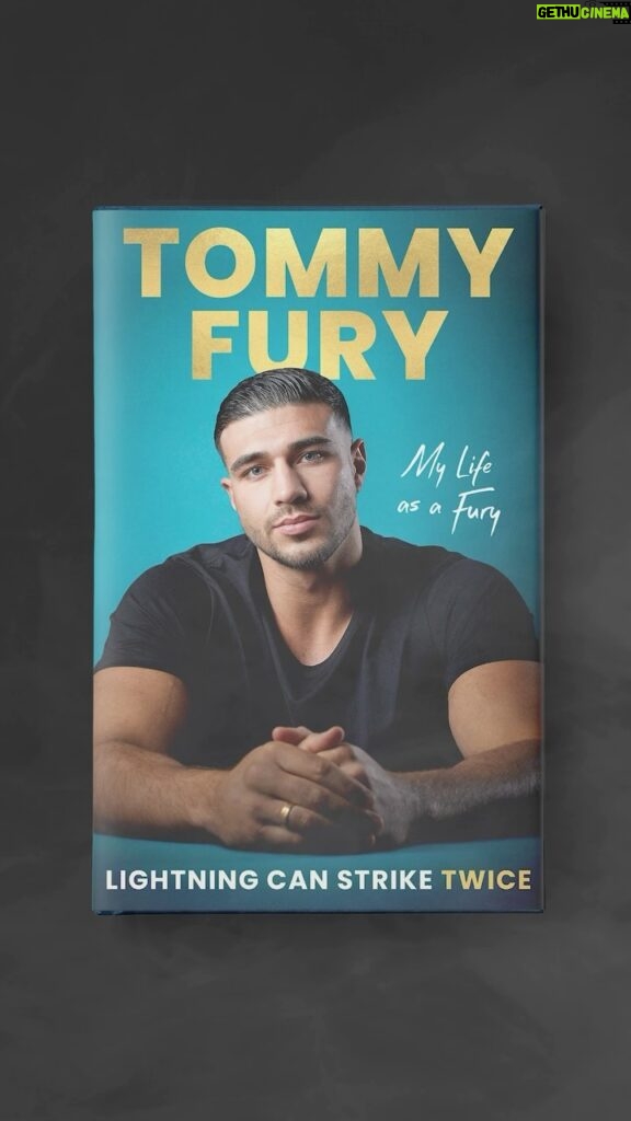 Tommy Fury Instagram - I’m proud to announce… I have written my first book! Find out what my life is like juggling many identities: A professional boxer, TV star, mental health advocate, fiancé and father. Coming this October, but available to pre-order now… link on my story ! #LightningCanStrikeTwice.