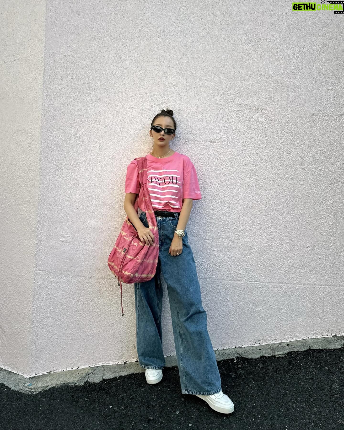 Tomomi Itano Instagram - π©·π€π©·π€ γ©γγγοΌ #tops @patou #bottom @rosyluce #sneaker @celine #sunglasses @gentlemonster #bag @chromeheartsofficial @rolex ππ§βππΌπ©·πΆβΈβΝ*Ν #Fashion #ootd #154cm #εStyle
