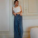 Tomomi Itano Instagram - なんまいめ？👖 denimすき☺︎ @rosyluce #Rosyluce #sscollection #newlook
