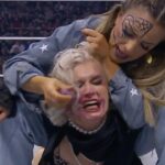 Toni Rossall Instagram - @thunderrosa22 smeared lipstick on the face of AEW Women’s World Champion Timeless @tonistorm_ during #AEWDynamite!