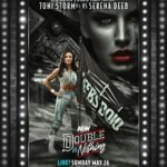 Toni Rossall Instagram - #AEW Women’s World Championship Toni Storm (c) vs. Serena Deeb ‘The Professor’ @serenadeeb is on the quest for AEW gold as takes on Champion “Timeless” @ToniStorm_ for the #AEW Women’s World Title at #AEW Double Or Nothing LIVE from the @MGMGrand Garden Arena in Las Vegas on Sunday, May 26 LIVE on PPV!
