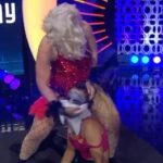 Toni Rossall Instagram - AEW Women’s World Champion @tonistorm_ is wiping the face paint off of @thunderrosa22! Watch #AEWDynamite LIVE on TBS!