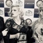 Toni Rossall Instagram - #AEW Women’s World Champ “Timeless” Toni Storm @tonistorm_ shares a moment with Mariah May @mariahmayx after her BIG surprise return to #STARDOM! The Forbidden Door is always open 💫 ⭐️ @emilymaeheller with the scoop! 🎤 🎙️ #AEW #Stardom #NJPW #ForbiddenDoor