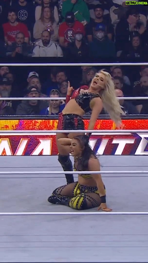 Toni Rossall Instagram - AEW Women’s World Champion @tonistorm_ & @mariahmayx are in tag team action against @deonnapurrazzo & @thunderrosa22! Watch #AEWDynamite LIVE on TBS!