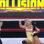 Toni Rossall Instagram - AEW Women’s World Champion Timeless @tonistorm_ was victorious against @annajay____ during #AEWCollision!