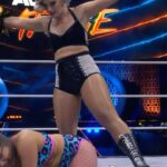 Toni Rossall Instagram - AEW Women’s World Champion Timeless @tonistorm_ and @mariahmayx are in tag team action! Watch #AEWRampage on TNT!