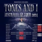 Toni Watson Instagram - ADELAIDE show goes on sale 12pm. 3 new shows added ❤️