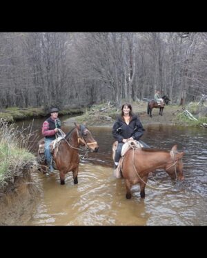 Tonka Tomicic Instagram - Día 9 #villaohiggins 🐎
En el sector Mayer, frente al glaciar azul, 3 horas de cabalgata acompañados por los perritos más fieles e intrépidos, nos acercamos a la frontera de Chile con Argentina. Gran grupo! De derecha a izquierda: Roberto, Cecilia, Aliro, Enrique y Don Remigio.
Gracias por la cabalgata y las lentejas!!!
#villaohiggins #mayer #patagonia 🇨🇱♥️