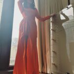 Torrey DeVitto Instagram - Left the overalls at home and had the most lovely stay at the @langhamchicago ! 🧡 Such a fun weekend, now back to the animals we go! #Chicago #thelangham
