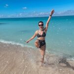 Torrey DeVitto Instagram - Ditched the puffer for a bathing suit to bring in the New Year this year. If this is any indication of how the rest of 2024 is going to go, I’m in! Wishing you all a Happy New Year filled with love, growth and expansion. 🤍🤍🤍 #virginvoyages @virginvoyages