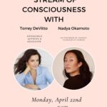Torrey DeVitto Instagram - Live tomorrow I’ll be in conversation with this incredible woman, @nadyaokamoto . Nadya is co-founded August, a lifestyle brand working to reimagine periods and Founder of PERIOD (period.org), an organization fighting to end period poverty and stigma that she founded at the age of 16. Join us tomorrow at 1 pm EST. 💥