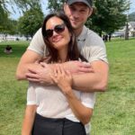 Torrey DeVitto Instagram - Earlier this month at 5 pm on a weekday while walking the back trails at the farm, still in my PJs and goat boots, he got down on one knee, in what I hoped wasn’t poison ivy, and asked for forever. My answer was obvious. ❤️🔒