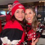 Torrey DeVitto Instagram - Surprised @jlapine17 with a @detroitredwings hockey game, but I guess he walked away with two surprises because this non-sports girl just turned into a HUGE redwings fan! Thanks for having us out, we will be back! #detroitredwings