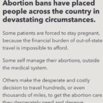 Torrey DeVitto Instagram - State abortion bans are forcing people all across the country to face an impossible choice: stay pregnant against their will, or travel out-of-state for abortion care. @plannedparenthood examines the financial and emotional toll that comes with crossing state lines — all to get the care people desperately need and deserve. Click the link in my bio to learn more. #bansoffourbodies