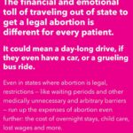 Torrey DeVitto Instagram - State abortion bans are forcing people all across the country to face an impossible choice: stay pregnant against their will, or travel out-of-state for abortion care. @plannedparenthood examines the financial and emotional toll that comes with crossing state lines — all to get the care people desperately need and deserve. Click the link in my bio to learn more. #bansoffourbodies