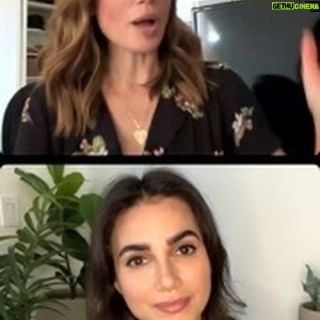 Torrey DeVitto Instagram - Such an honor to have been able to have a conversation with this beautiful, inspiring and impactful woman @iamyasi . If you missed our chat about all things women’s rights, what’s going on over in Iran and how you can stay in the know plus so much more you can check it out here. 🤍