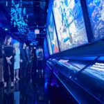 Torrey DeVitto Instagram - Feeling inspired after visiting #TheBlueParadox at @msichicago last night! 🌊 Let’s lower our plastic footprint, together. This immersive and educational exhibit created by @scj in partnership with @conservationorg 🌍 needs to be seen to believe!