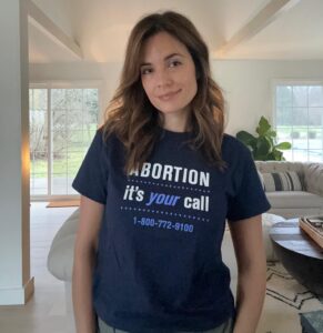 Torrey DeVitto Instagram - No matter what your reason is for seeking an abortion, it should be your call. No matter what state someone lives in, help from the National Abortion Hotline is just one call away. I am proud to be a part of the #ItsYourCall campaign to raise awareness for the National Abortion Hotline. Roe has fallen. We are still standing. If you need accessing abortion care call 1-800-772-9100 . @nationalabortionfederation