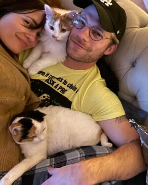 Torrey DeVitto Instagram - Happy birthday to the love of my life ! You are the kindest, funniest, silliest, most loving, most extraordinary, most willing-to-show-up kind of guy I have ever met. The world became a better place the day you were born. Lucky, lucky me that I get to spend my life with you. 
Cheers to your best year yet! 🍻 ❤️💥🎉