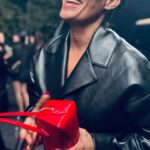 Tracee Ellis Ross Instagram - I put on some leatha and went to a car thing… thank you @mercedesbenzusa #g580