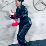 Tracee Ellis Ross Instagram - I put on some leatha and went to a car thing… thank you @mercedesbenzusa #g580