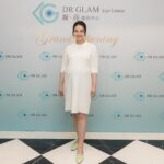 Tracy Chu Instagram - Work is most fun when you are among friends! @ghlchan @rahrahsong ❤️ Congratulations to @drglamhk on the opening of its brand new eye centre. 👁️👓👏 Hair: @jun_cy Makeup: @cyruslee_bridal_makeup Outfit: @anteprimahk Styled by: @wwchezw