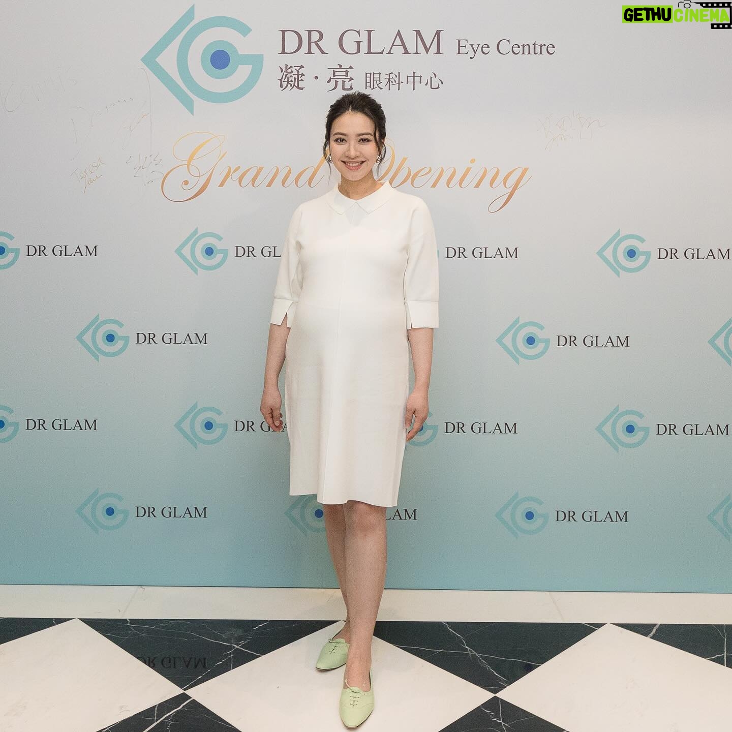 Tracy Chu Instagram - Work is most fun when you are among friends! @ghlchan @rahrahsong ❤️ Congratulations to @drglamhk on the opening of its brand new eye centre. 👁️👓👏 Hair: @jun_cy Makeup: @cyruslee_bridal_makeup Outfit: @anteprimahk Styled by: @wwchezw