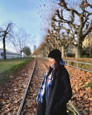 Tracy Chu Instagram - Cruising through the cities of Germany in -3 degrees 🧳🇩🇪❄️