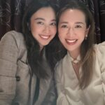 Tracy Chu Instagram – When your Friday ends up as date night with good company and great truffles 👭😋🥰 @castellanahk