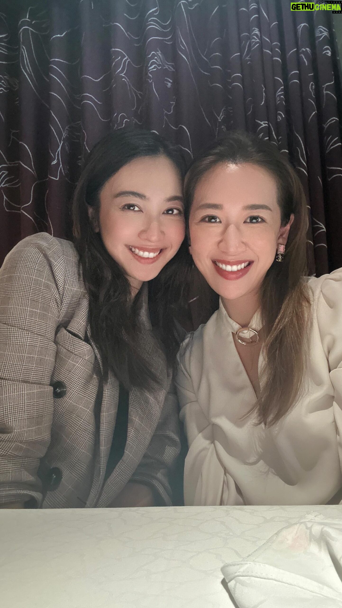 Tracy Chu Instagram - When your Friday ends up as date night with good company and great truffles 👭😋🥰 @castellanahk