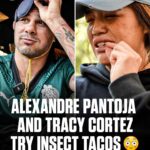 Tracy Cortez Instagram - Alexandre Pantoja and Tracy Cortez were put to the ultimate food test in Mexico City 😅🌮 #UFCMexico