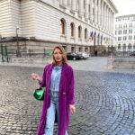 Tressia Bertin Instagram - Old Buchatest 🍇 #bucharest #oldtown #outfit #fashion #weekend #happylife #romania