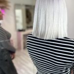 Tressia Bertin Instagram - La jolie @tressiab est revenue faire ses cheveux au salon 🫶🏻 Sur Tressia nous avons réalisé une décoloration totale avec patine pour obtenir ce blond polaire lumineux qui lui va si bien ✨ #blondpolaire #blondbalayage #decoloration #coiffeurlille #decolorationblonde #blondelife